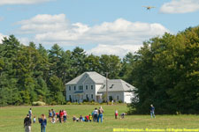 kids waiting for candy drop