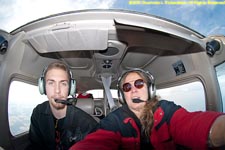 instructor and camera-wielding student