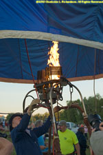 heater burn prior to launch