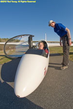 Charlotte and Ira getting ready