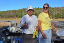 Charlotte and Dezi, with shirttail