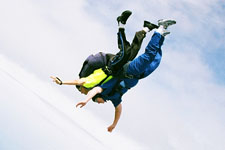 Charlotte in tandem freefall